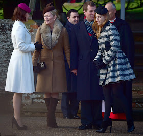 Royal Family Around the World: The British Royal Family Attend Church ...